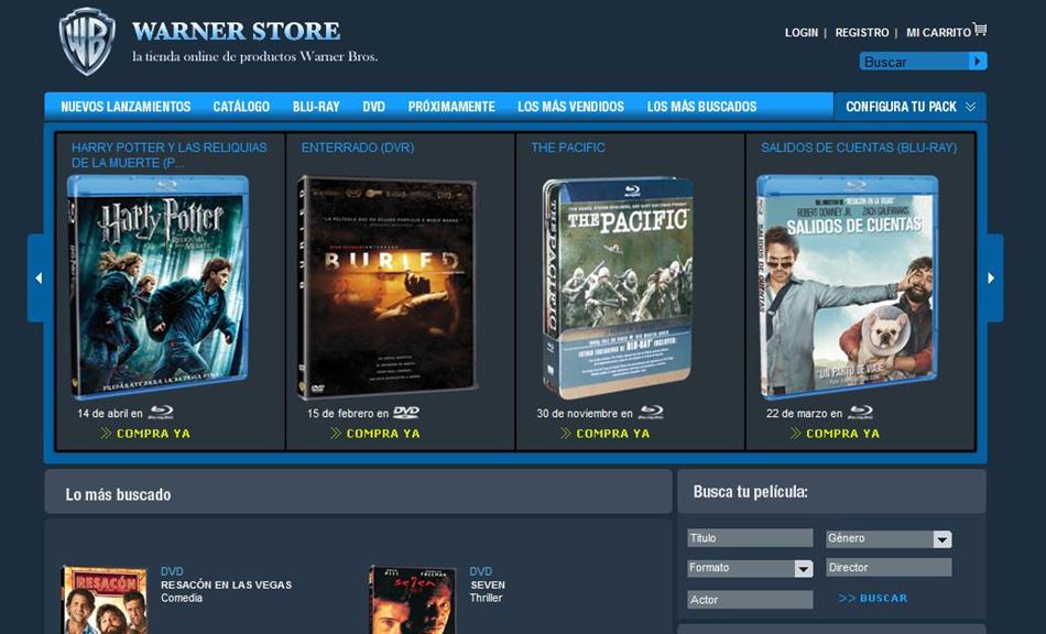 Warner Store: la apuesta de la Warner Bros por el comercio electrónico